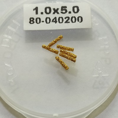 Φ1.02x5.0mm 80-040200 high current Floss Pin i.e. Fuzz Button connectors /CPW/Microstrip Vertical connection