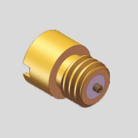 Conector RF SMP(M)-JYDFB5 com Fuzz Button, GPO, sem solda, montagem de compressão PCB, stripline