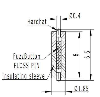 Φ1.85x6 ملم