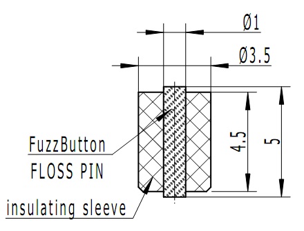 Glass-Bead glass insulator