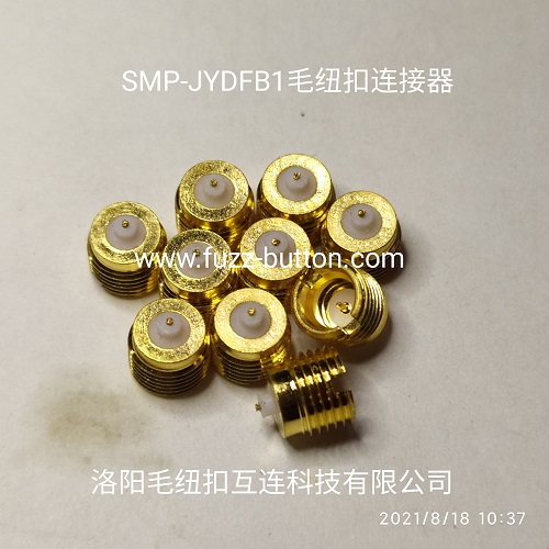 SMP-JYDFB1/6 RF Connector with Fuzz Button,GPO(SMP), solderless ,PCB Compression Mount, Stripline