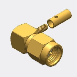 SMA-J5/SMA-JW5 (Male) RF CONNECTORS adaptation SMA (FEMALE) Fuzz Button connectors，compliance: MIL-STD-348A