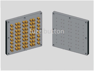 Product Show of Various Customized Fuzz Button Connectors