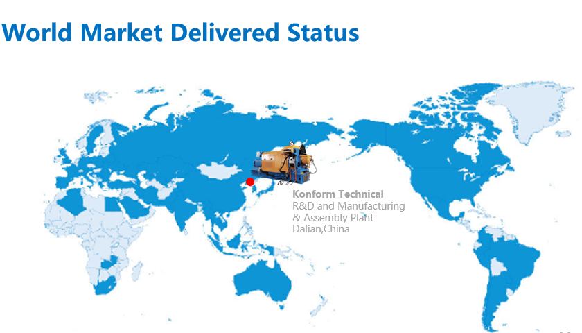 World Market delivered status by Konform Technologies