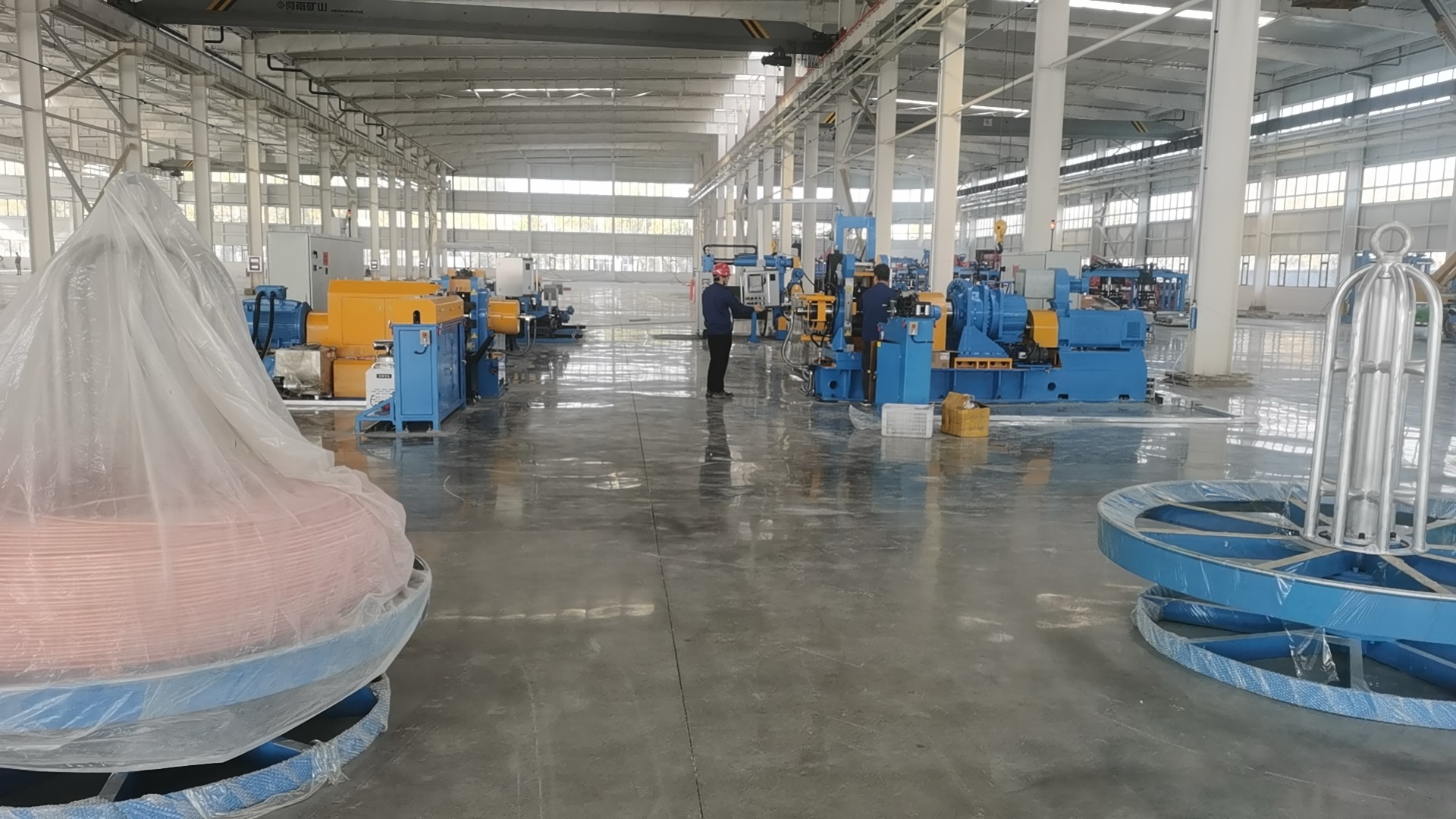 Konform has delivered 4 sets copper extrusion production lines to Shandong China