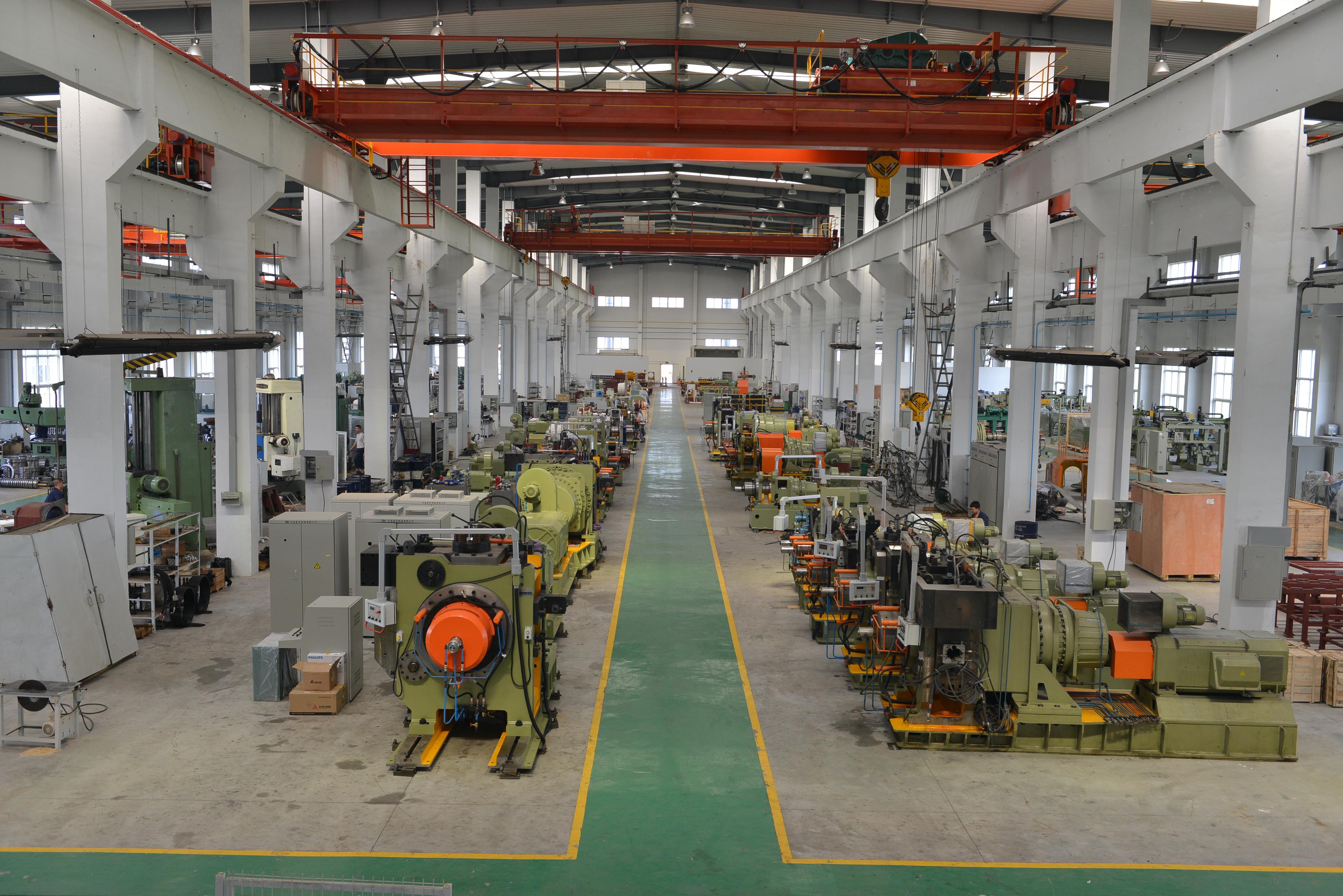 Continuous Extrusion Production Line for Aluminum Busbar