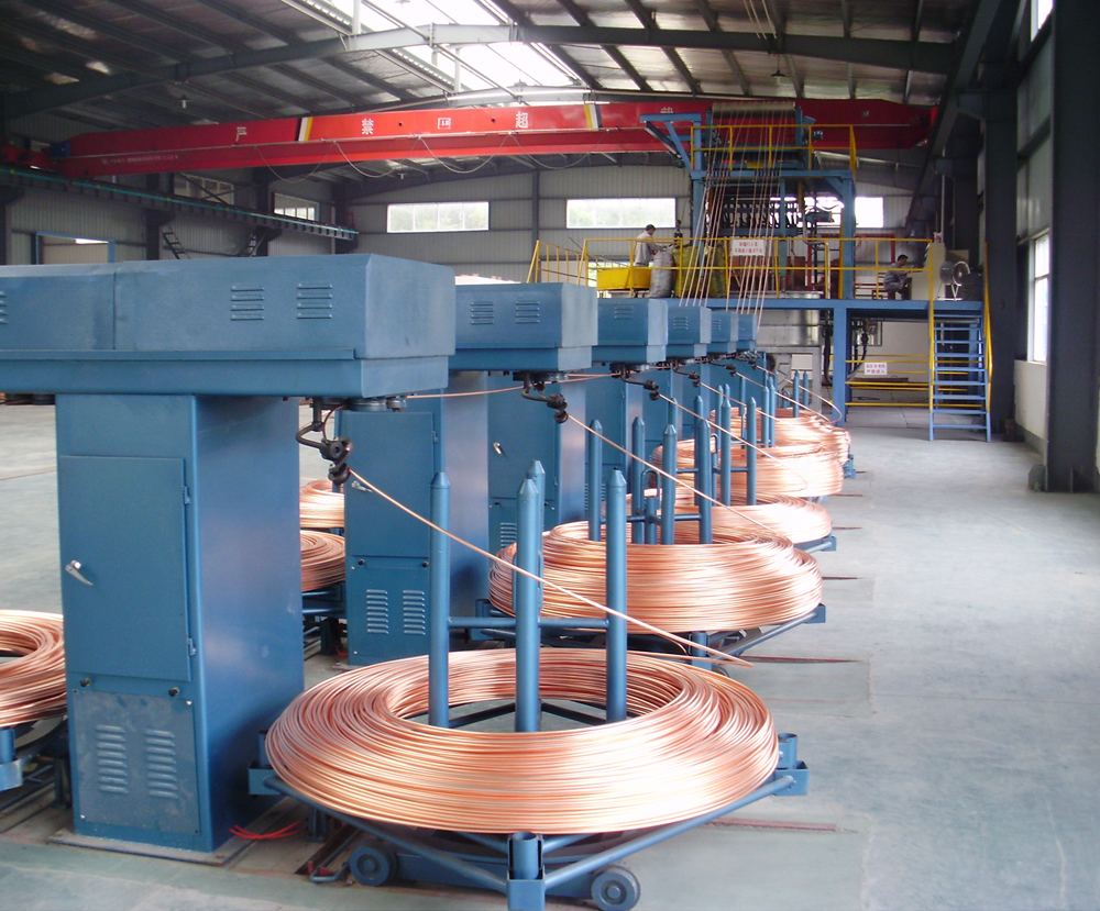 Oxygen Free Copper rod machine