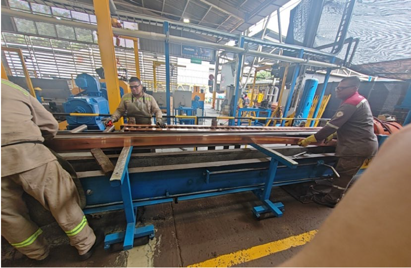 TLJ 400 copper extrusion machine