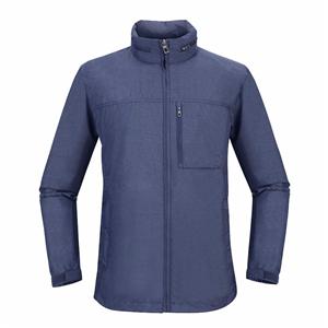 Men's golf sports lightweight foldable windbreaker jacket with built in hood