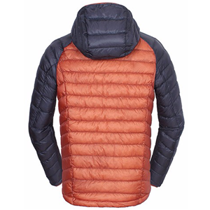 Men's outdoor two-stone light down water resistant jacket