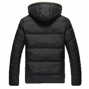 Men's ultra light packable puffer down jacket with hood