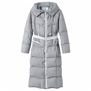 Women's thick padded water resistant down parka coat