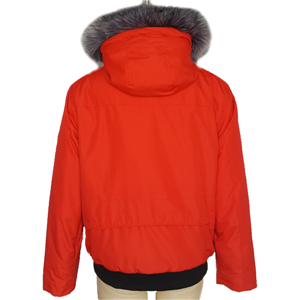 Canada weather gear men's heavy weight waterproof windproof parka jacket