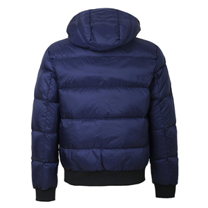 Men's 100% polyester heavy filled duck down jacket with high quality