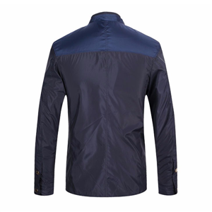 Men's lightweight breathable water repellent nylon jacket