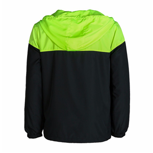 Men's spring casual light windbreaker jacket with hood