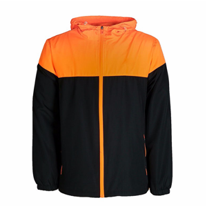 Men's spring casual light windbreaker jacket with hood