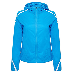 Women's plus size zip up hooded outdoor windbreaker jacket