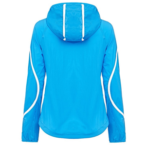Women's plus size zip up hooded outdoor windbreaker jacket