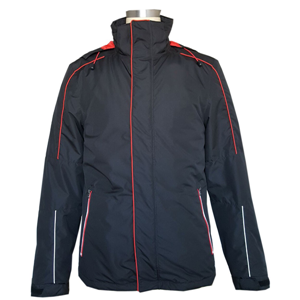 Men's hooded outdoor sportswear waterproof windproof mountain ski jacket