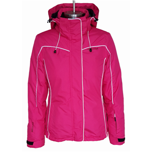 Women's alternative outer wear fleece lined skiing snow jacket