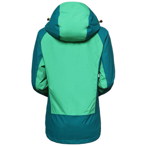 Women's waterproof outdoor 3 in 1 snowboarding warm fleece lined ski jacket