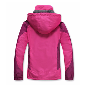 Women's mountaineer camping windproof waterproof rain coat