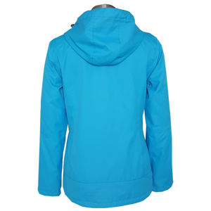 Women's outdoor hooded lightweight multifunctional waterproof climbing jacket