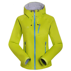 Women's hooded outwear softshell windproof waterproof jacket