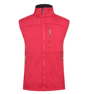 Men's windstopper zip up soft shell cycling gilet