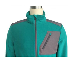 Men's thicken outdoor wear micro fleece jacket
