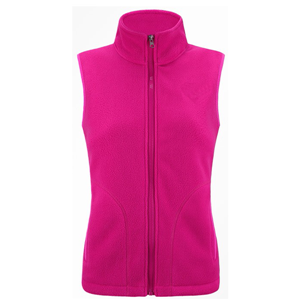 Women's fashion tailored fit anti-pilling fleece vest