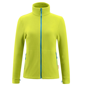 Women's stand-up collar anti-pilling micro fleece jacket