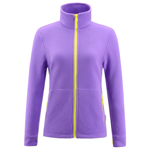 Women's stand-up collar anti-pilling micro fleece jacket