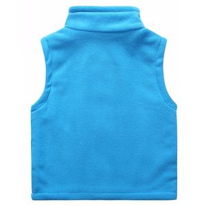 Girl's spring polar fleece body warmer vest