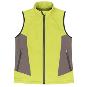 Women's 2 layer casual softshell bodywarmer sleeveless jacket