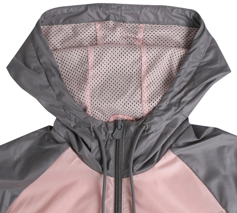 Women's zip up sport windproof jacket