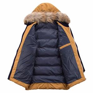 2017 custom fashion duck down winter men parka jacket