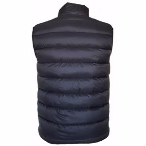 Men's winter quilted down sleeveless jacket