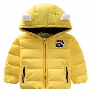 Custom fashion kids lightweight down coat cheap children duck down winter fleece lined jackets