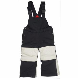 Children outside safety ski wear bib Pants For Age 2-4 Years Old with reflective piping