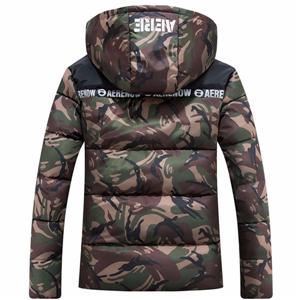 OEM men camouflage down feather jacket wholesale clothing