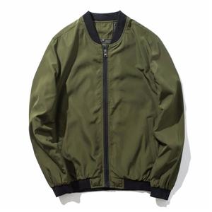 Wholesale custom men bomber jacket puffer windbreaker sports plain coat