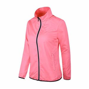 New fashion custom women windbreaker waterproof jacket