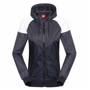 Women's custom windbreaker waterproof sports raincoat breathable outdoor hooded jacket