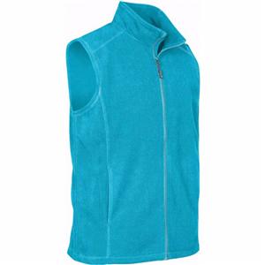 OEM wholesale women cozy full zip sleeveless polar fleece vest