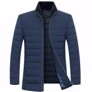New Fashion Duck Down Material Quilted Jacket Men