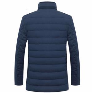 New Fashion Duck Down Material Quilted Jacket Men