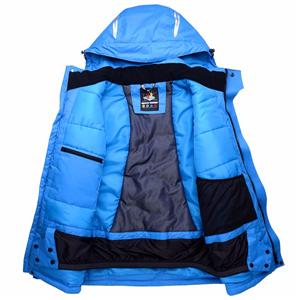 Wholesale mens blue ski jacket