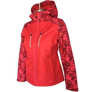 Womens printing Waterproof windbreaker durable Jacket